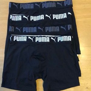4 pack Puma boxer briefs. NEW Never worn. Ordered wrong size, not returnable